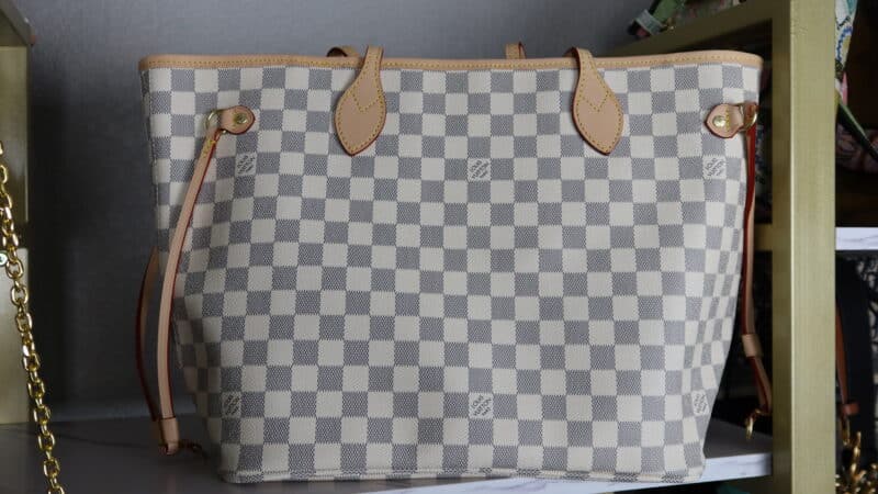 LV Neverfull MM Damier Azur