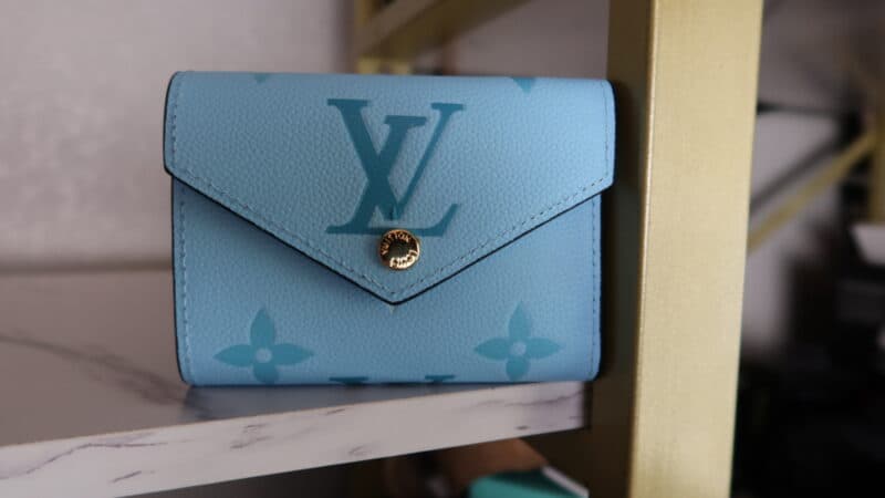 LV VICTORINE WALLET BY THE POOL BLUE