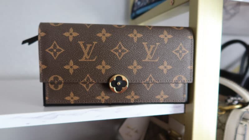 LV MONOGRAM FLORE BIFOLD WALLET