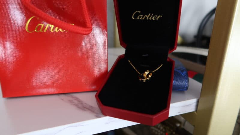 CARTIER LOVE CHARM BRACELET