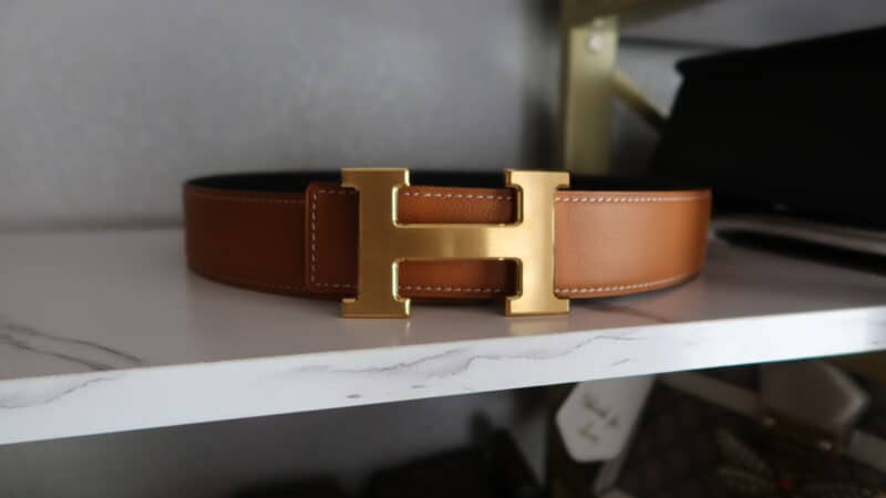 HERMES CONSTANCE REVERSIBLE BELT