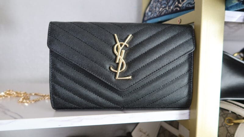 YSL ENVELOPE CHAIN WALLET