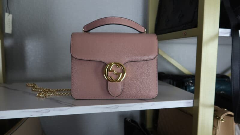 GUCCI DOLLAR SMALL INTERLOCKING G BAG