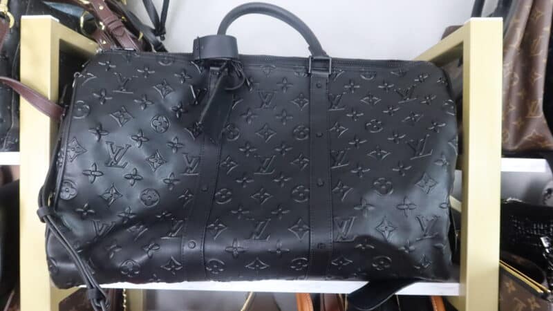 LV KEEPALL BANDOULIERE 50 MONOGRAM SEAL