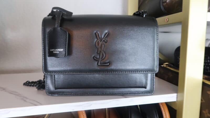 YSL MEDIUM MONOGRAM SUNSET BAG