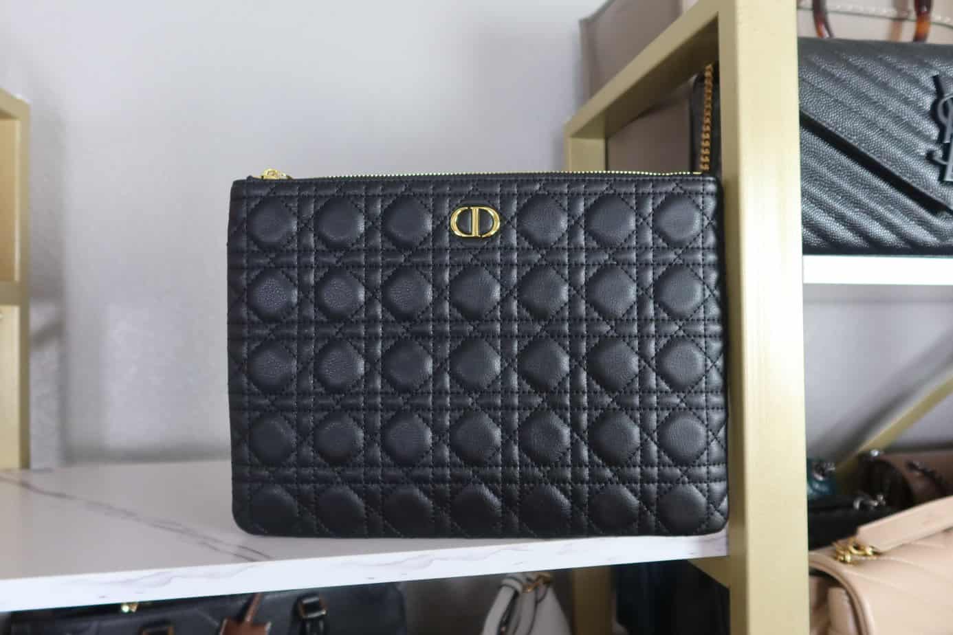 LARGE DIOR CARO DAILY POUCH