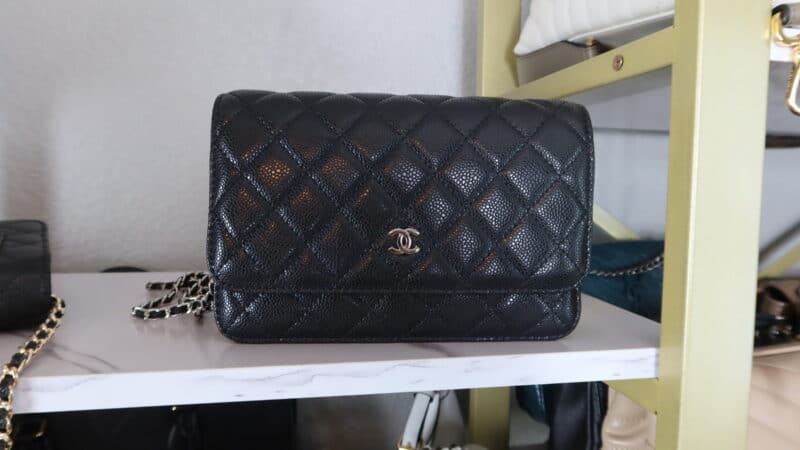 CHANEL 4A WALLET ON CHAIN