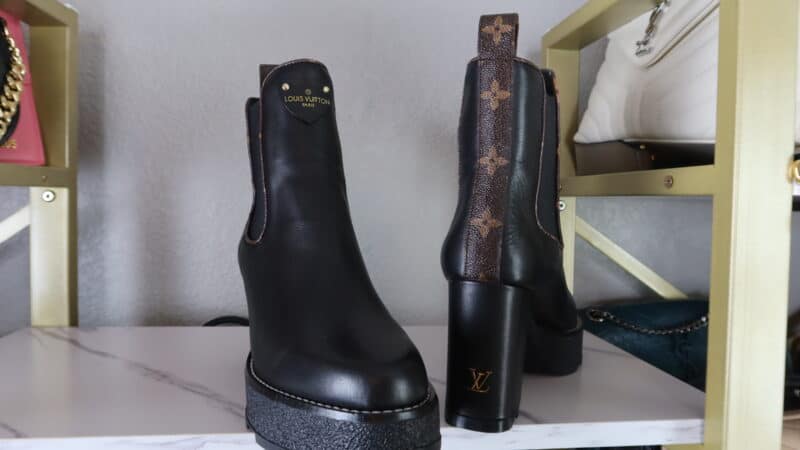 1:1 LV BEAUBOURG ANKLE BOOT PLATFORM