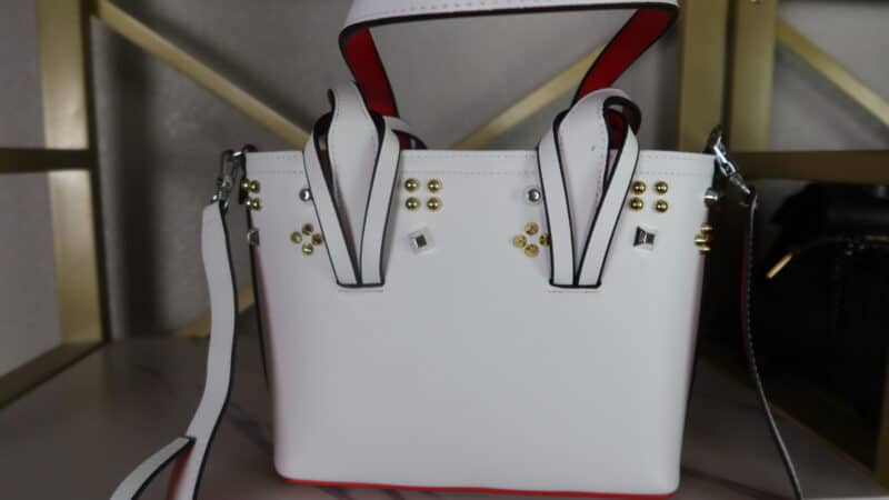 LOUBOUTIN CABATA MINI SPIKE