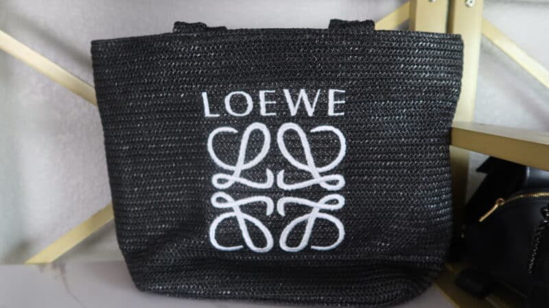 LOEWE RAFFIA BEACH BAG